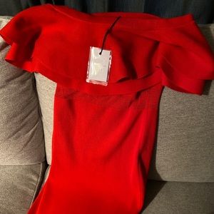 Short off the shoulder dress